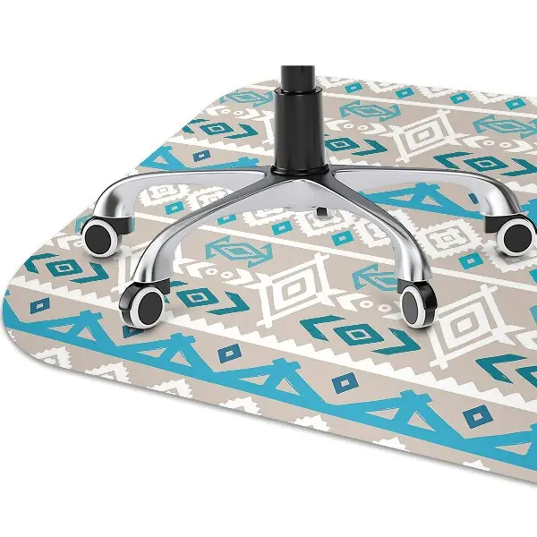 Tapis protège sol Art tribal
