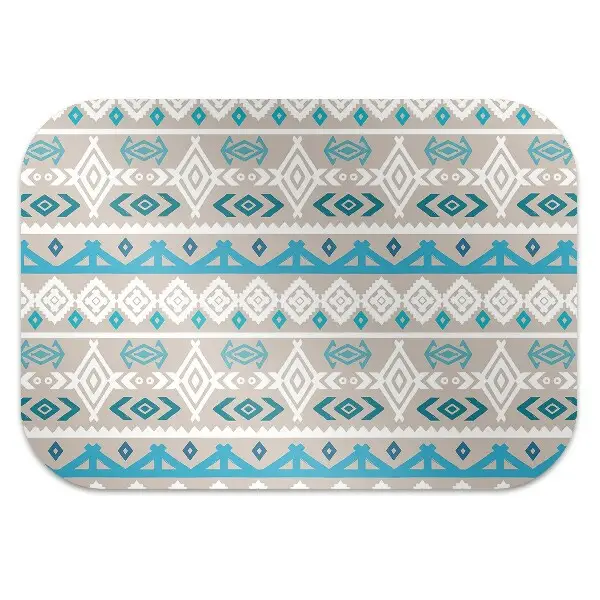 Tapis protège sol Art tribal