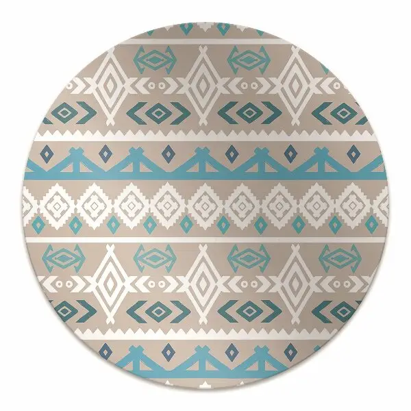 Tapis protège sol Art tribal