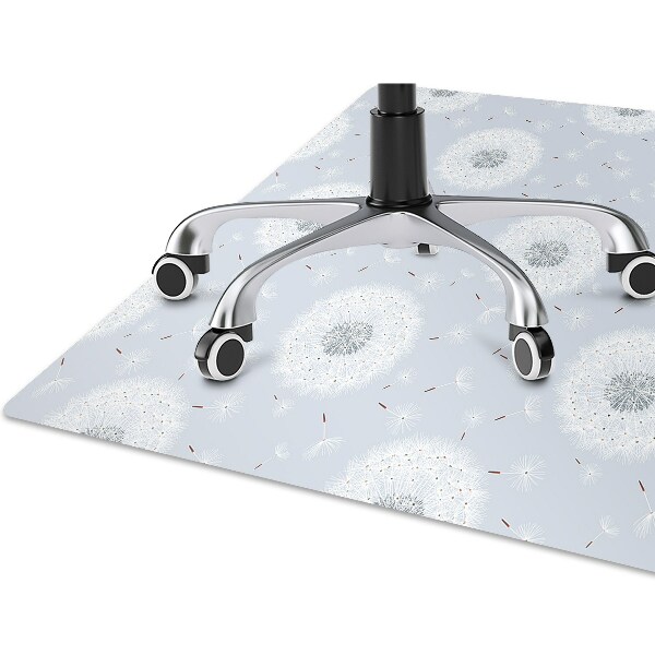 Tapis pour chaise de bureau pissenlit