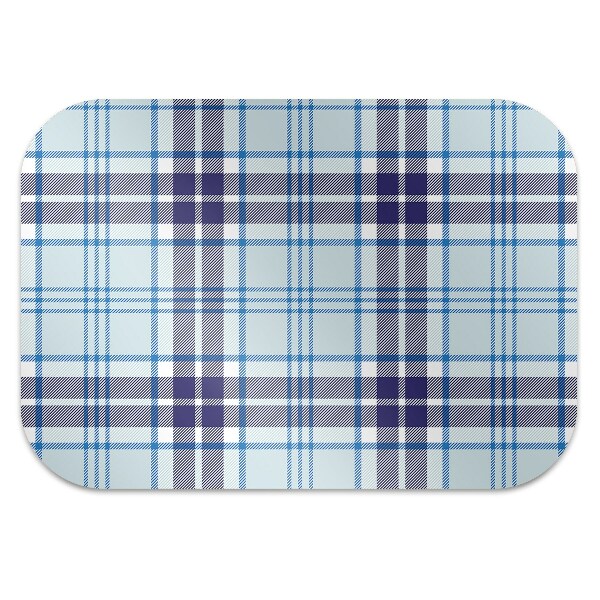 Tapis bureau Tartan