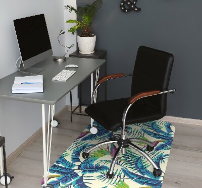 Tapis protège sol Image tropicale