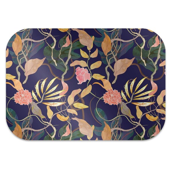Tapis de chaise de bureau Plantes portuaires