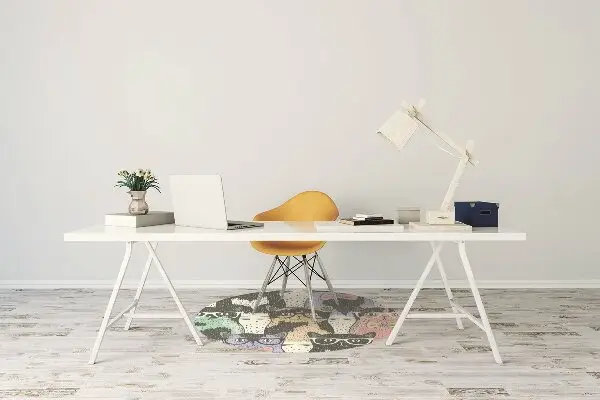 Tapis de chaise de bureau Chats