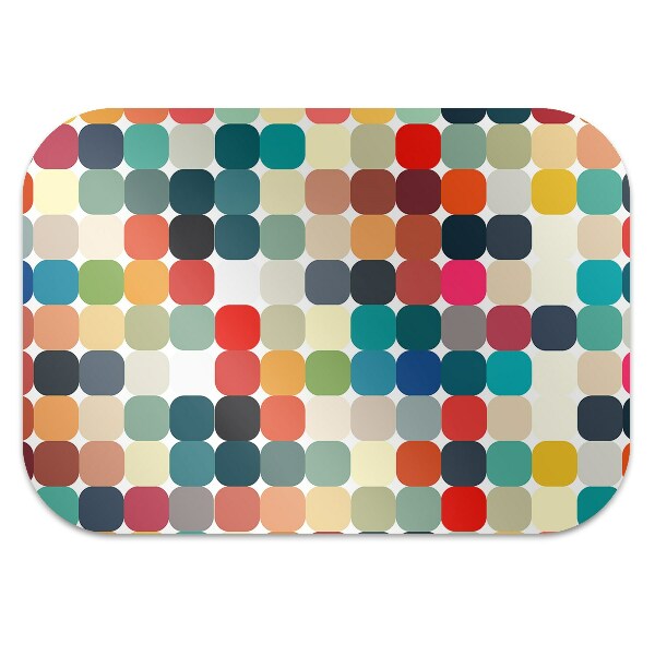 Tapis fauteuil bureau do biura Modèle géométrique
