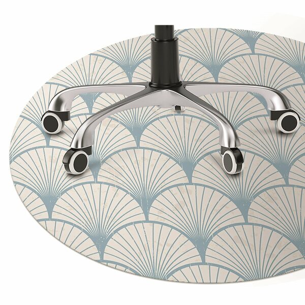 Tapis fauteuil bureau do biura Pétoncles rétro