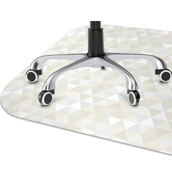 Tapis bureau Modèle triangle