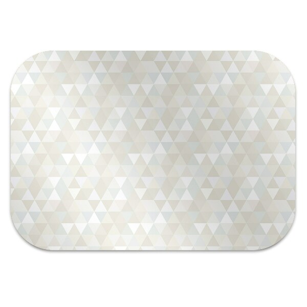 Tapis bureau Modèle triangle