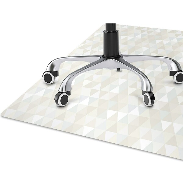 Tapis bureau Modèle triangle