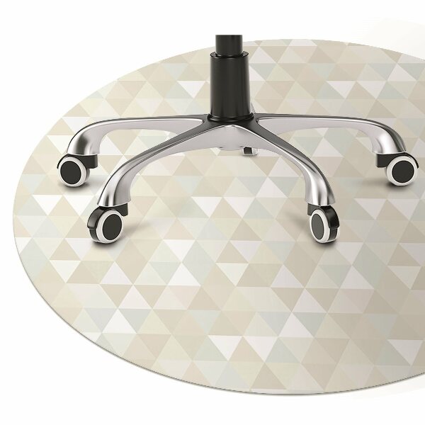 Tapis bureau Modèle triangle