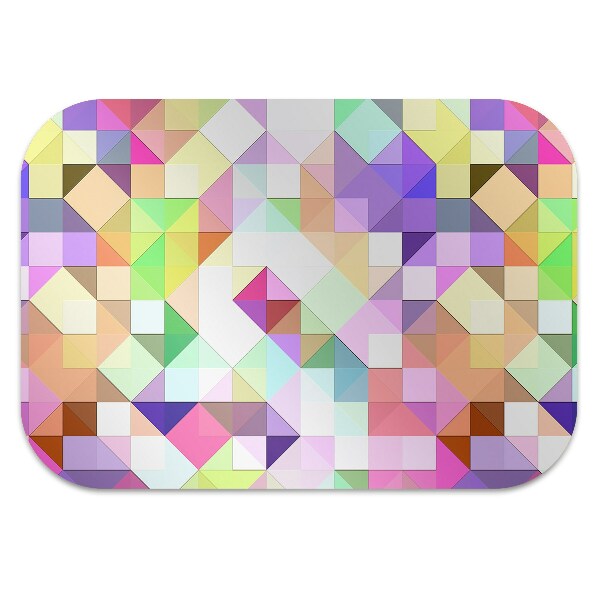 Tapis protège sol Mosaïque colorée