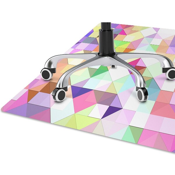 Tapis protège sol Mosaïque colorée