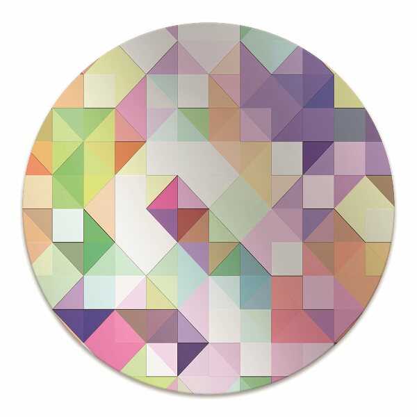 Tapis protège sol Mosaïque colorée