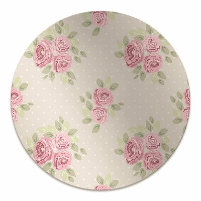 Tapis de chaise de bureau Roses anglaises