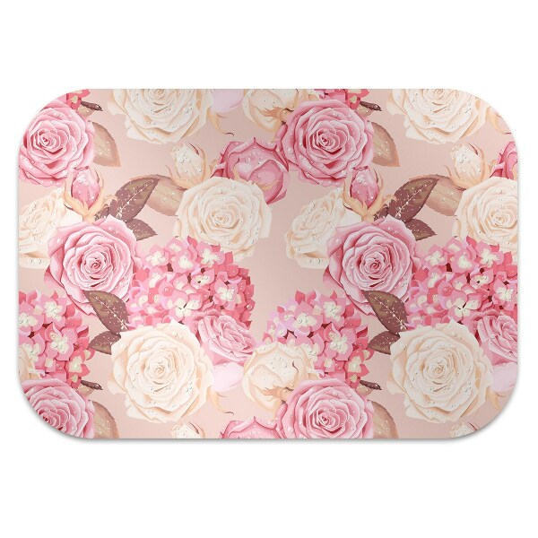 Tapis protège sol Roses et hydranges
