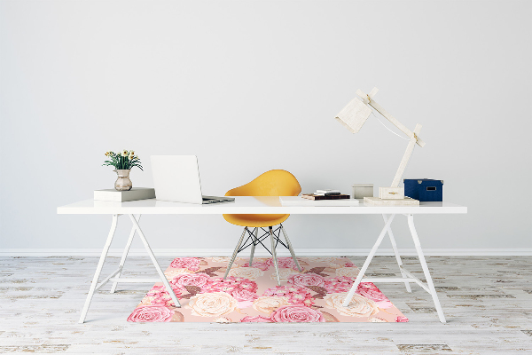 Tapis protège sol Roses et hydranges
