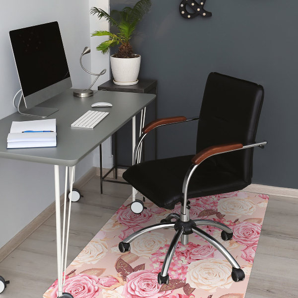 Tapis protège sol Roses et hydranges