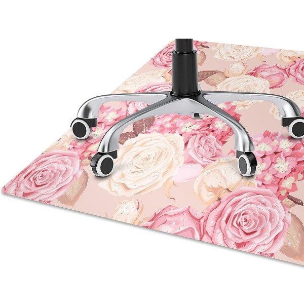 Tapis protège sol Roses et hydranges