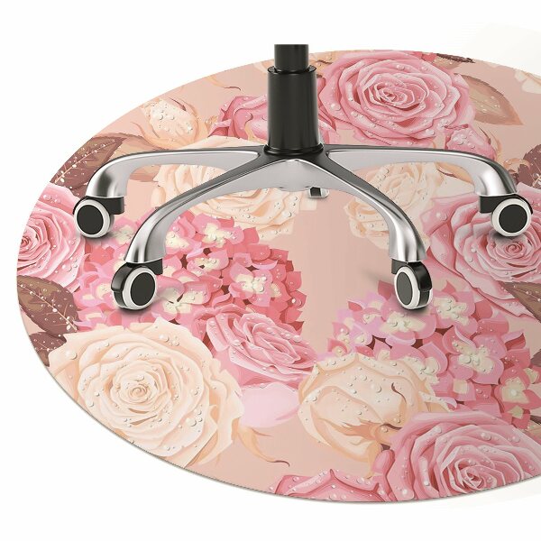 Tapis protège sol Roses et hydranges