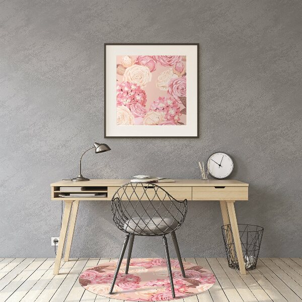 Tapis protège sol Roses et hydranges