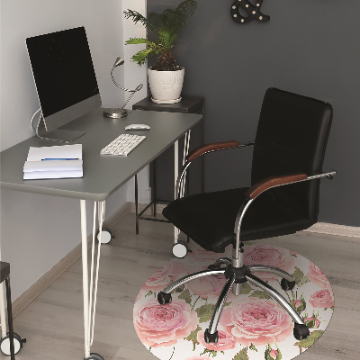 Tapis bureau Belles roses