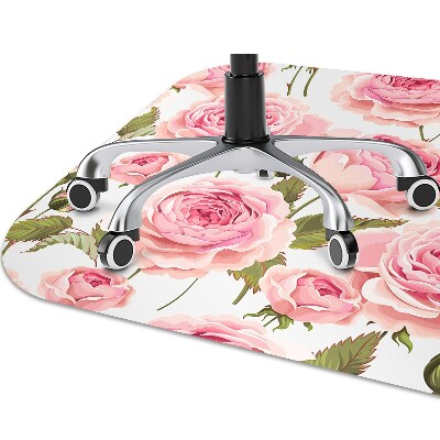 Tapis bureau Belles roses