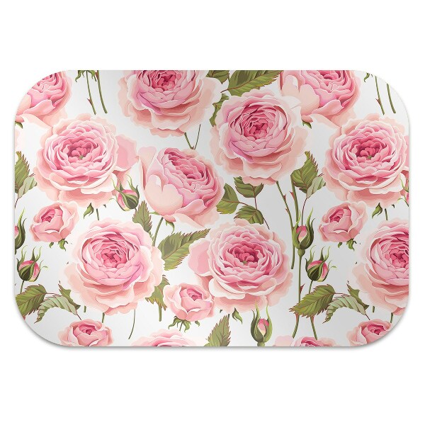 Tapis bureau Belles roses