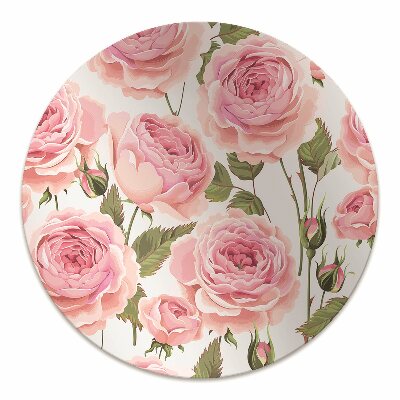 Tapis bureau Belles roses