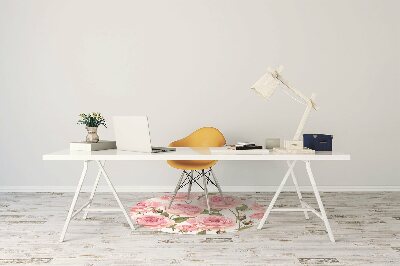 Tapis bureau Belles roses