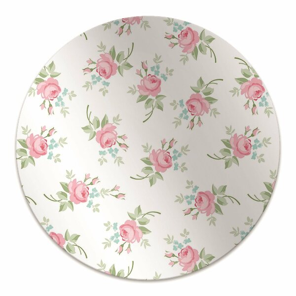 Tapis bureau Petites fleurs