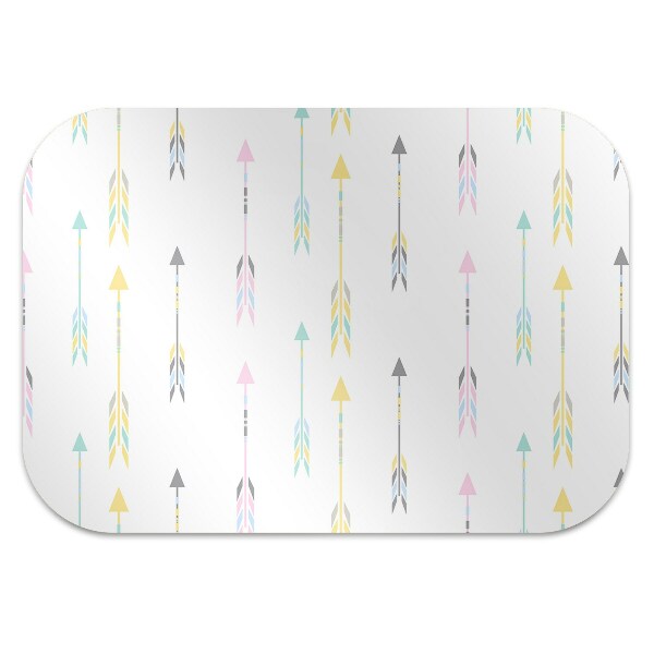 Tapis de chaise de bureau Coups