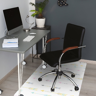 Tapis de chaise de bureau Coups