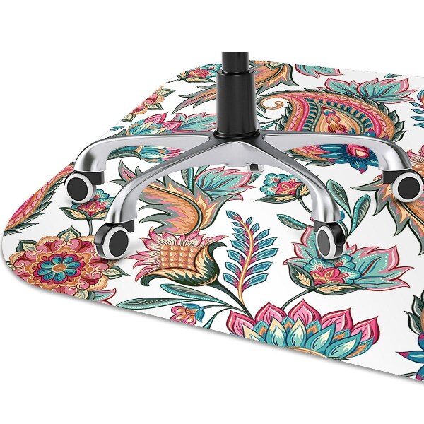 Tapis de chaise de bureau Art coloré