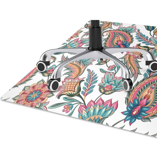 Tapis de chaise de bureau Art coloré