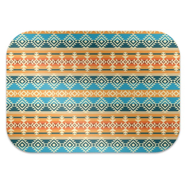 Tapis protège sol Modèle de style navajo