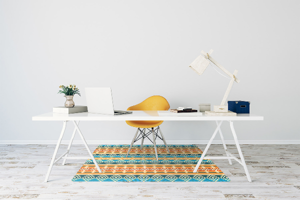 Tapis protège sol Modèle de style navajo