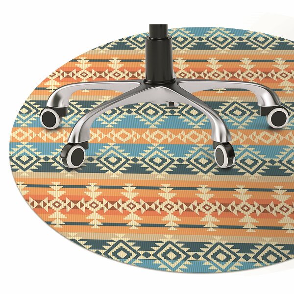 Tapis protège sol Modèle de style navajo
