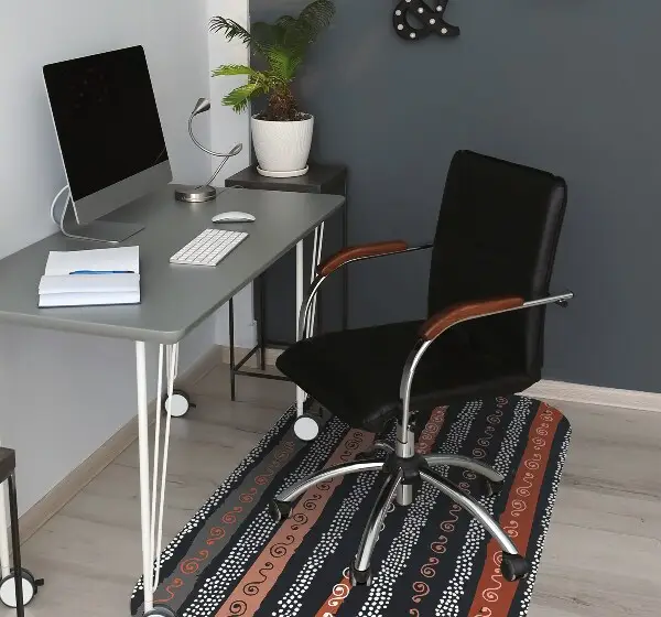 Tapis pour chaise de bureau Modèle tribal