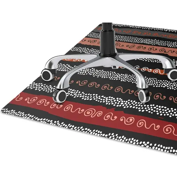 Tapis pour chaise de bureau Modèle tribal