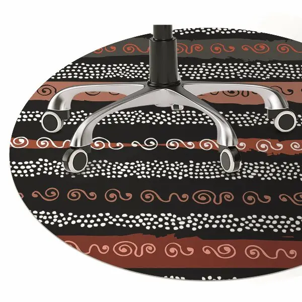 Tapis pour chaise de bureau Modèle tribal