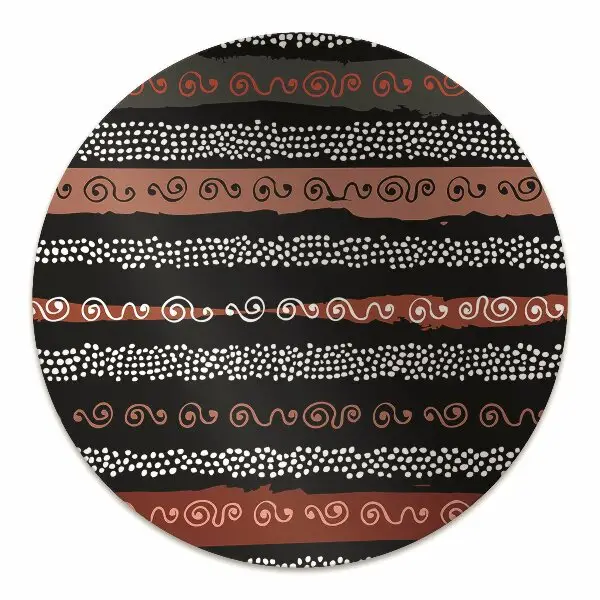 Tapis pour chaise de bureau Modèle tribal