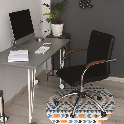 Tapis de chaise de bureau Motifs ethniques