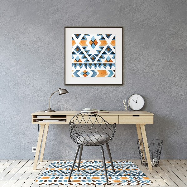 Tapis de chaise de bureau Motifs ethniques
