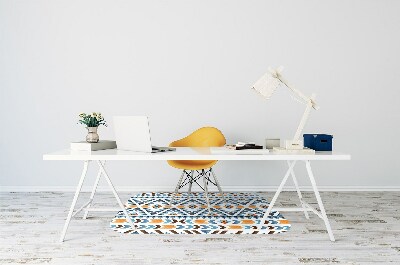 Tapis de chaise de bureau Motifs ethniques