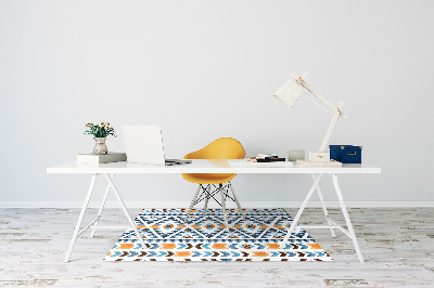 Tapis de chaise de bureau Motifs ethniques