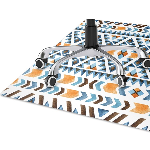 Tapis de chaise de bureau Motifs ethniques