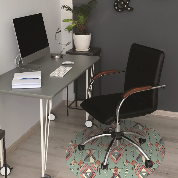 Tapis bureau Modèle aztèque