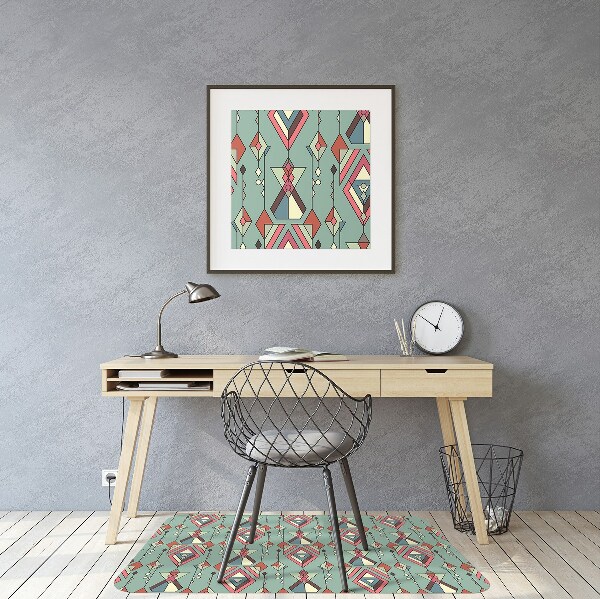 Tapis bureau Modèle aztèque