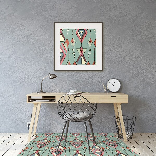 Tapis bureau Modèle aztèque