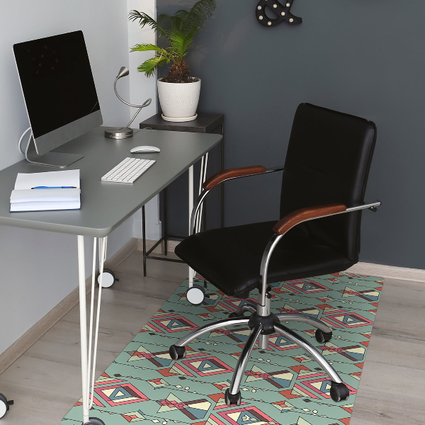 Tapis bureau Modèle aztèque